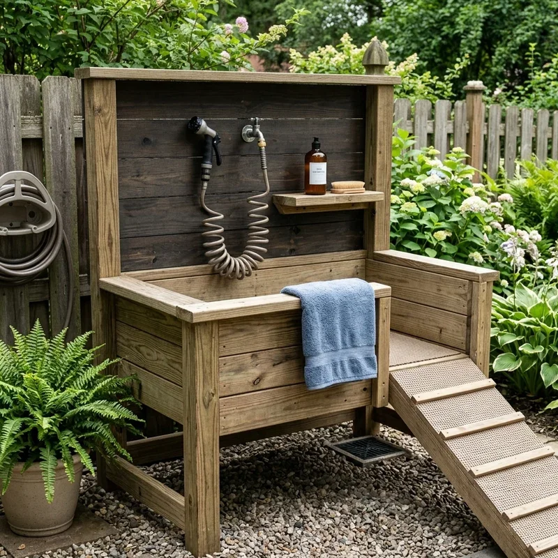 Pet Washing Station Ideas for Muddy Paws and Easy Cleanup