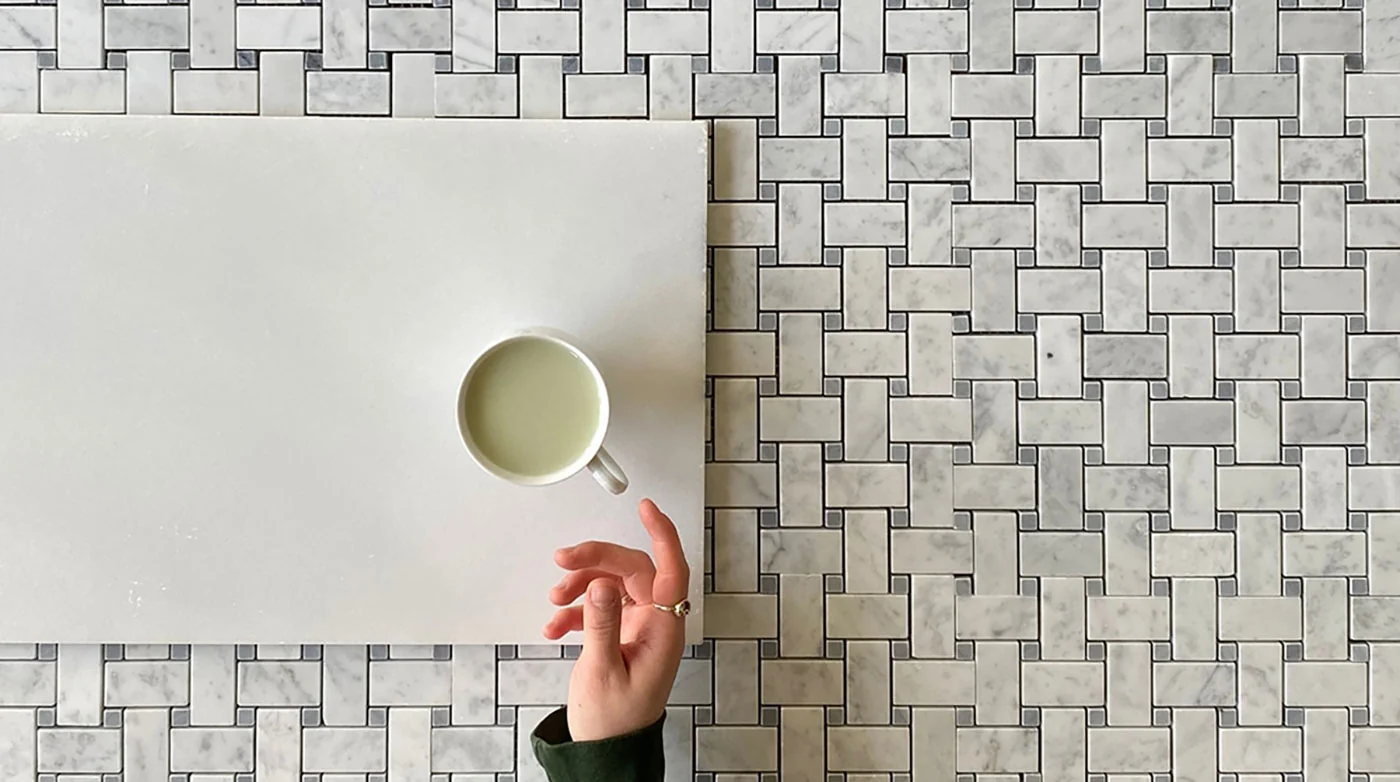 Basketweave Tile Ideas for Classic Pattern With Fresh Appeal